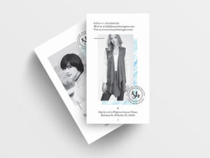 Brochure Blue