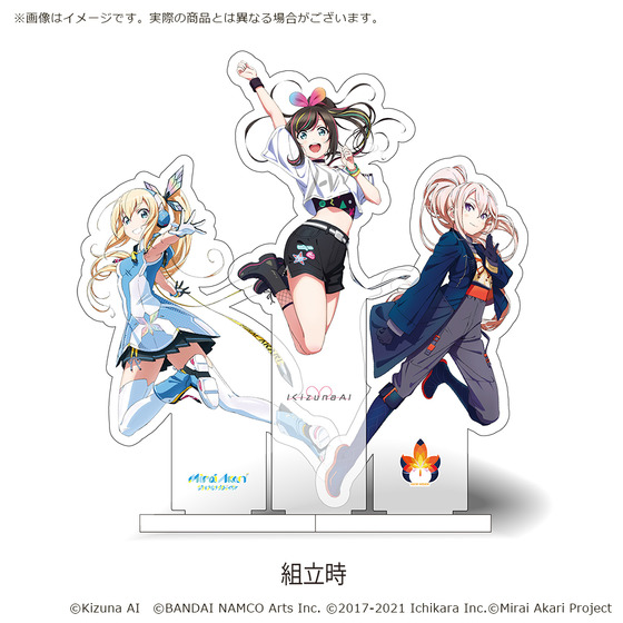 アクリルスタンドのサンプル画像