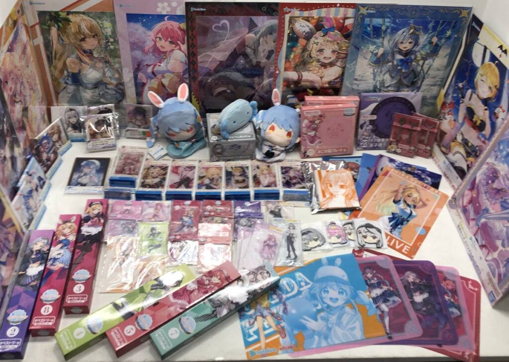 ホロライブ一番くじのコレクション一覧