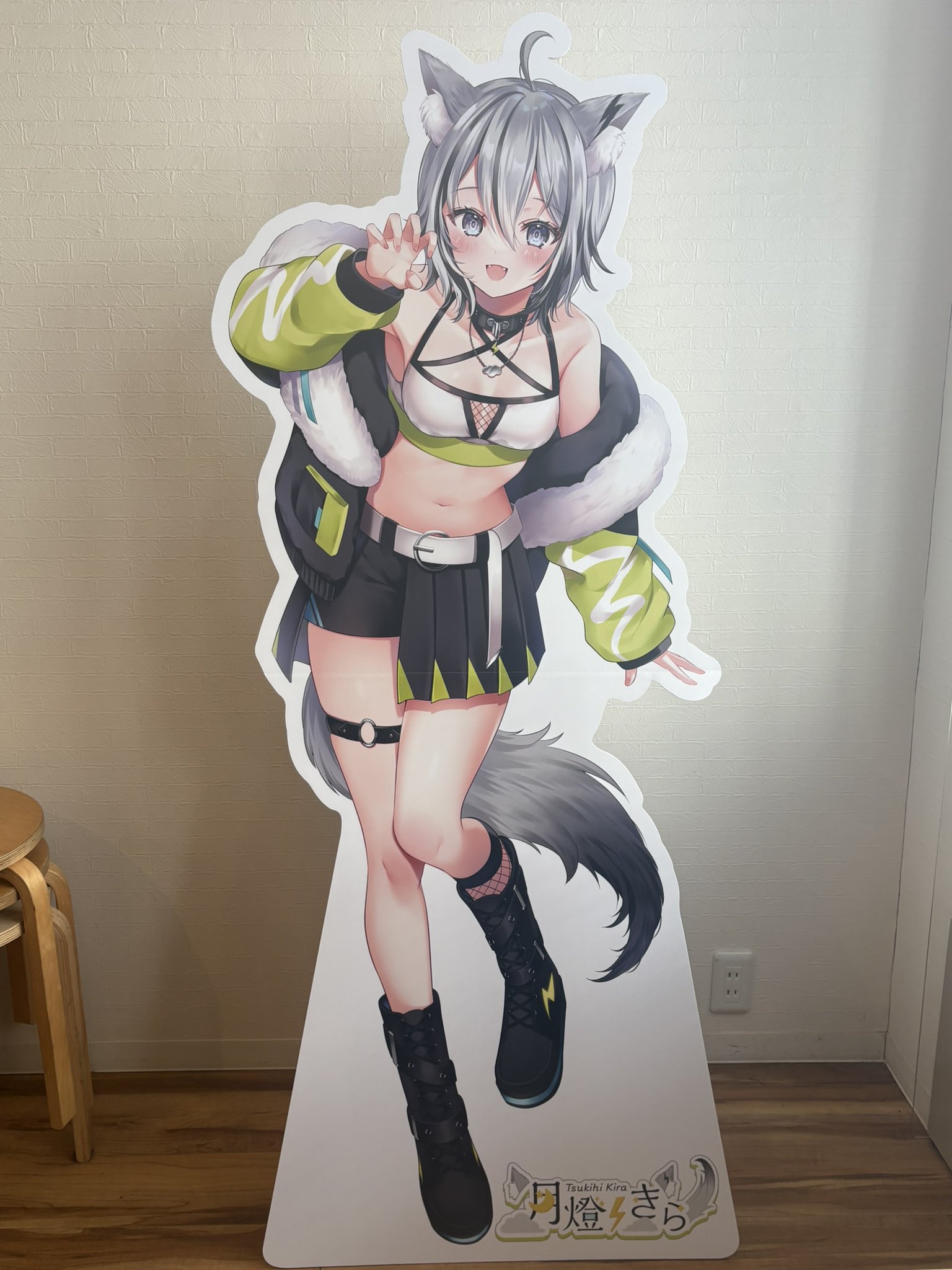 月燈きら様の等身大パネルの制作事例